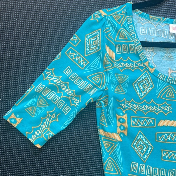 NWT LuLaRoe Nicole Dress midi full circle skirt scoop neck fitted bodice XS & L - Picture 9 of 15